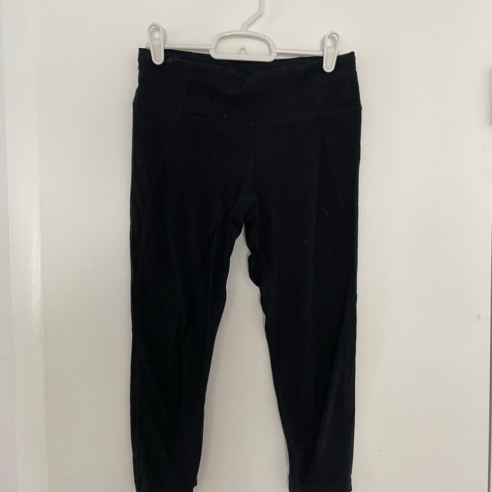 Prana Black Leggings Athletic Stretchy Bottoms